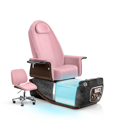 Ice Pink-Black Moonstone PRIVÉ ONE Pedicure Chair