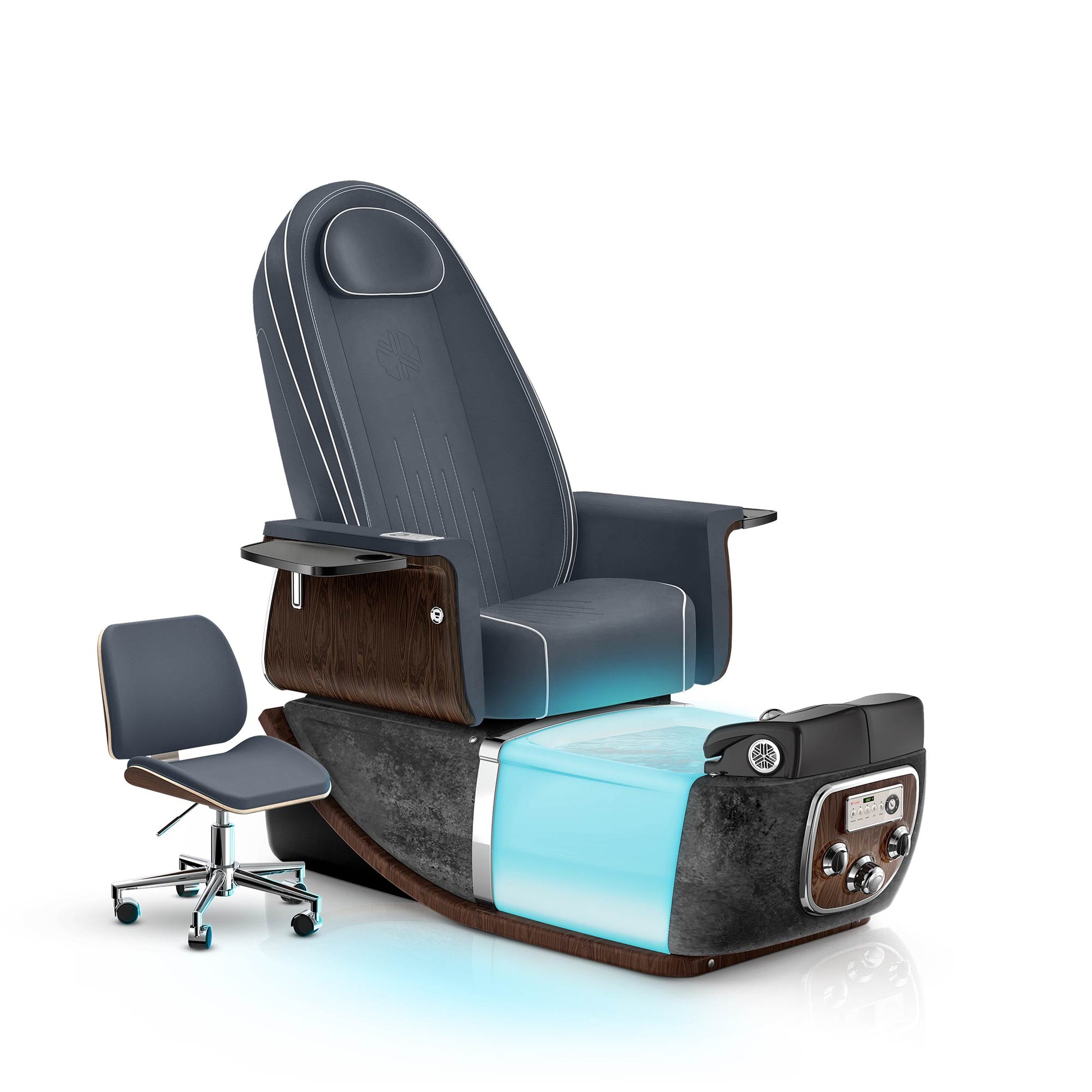 Midnight Blue-Black Moonstone PRIVÉ ONE Pedicure Chair