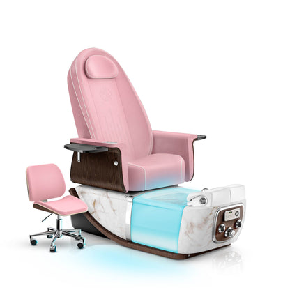 Ice Pink-White Moonstone PRIVÉ ONE Pedicure Chair