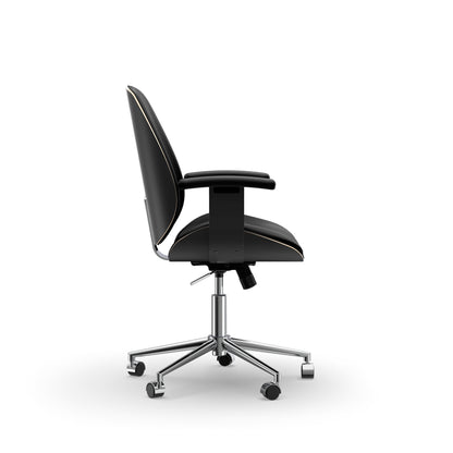 Noir - PRIVÉ Customer Chair side