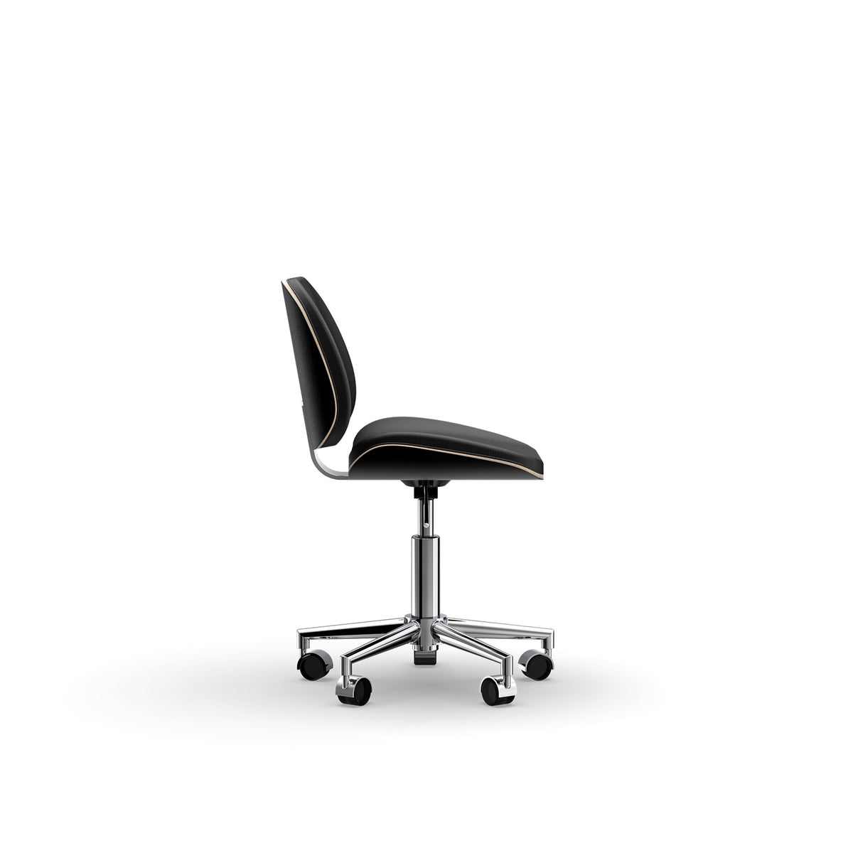 Noir - Lexor PRIVÉ Manicure Stool side