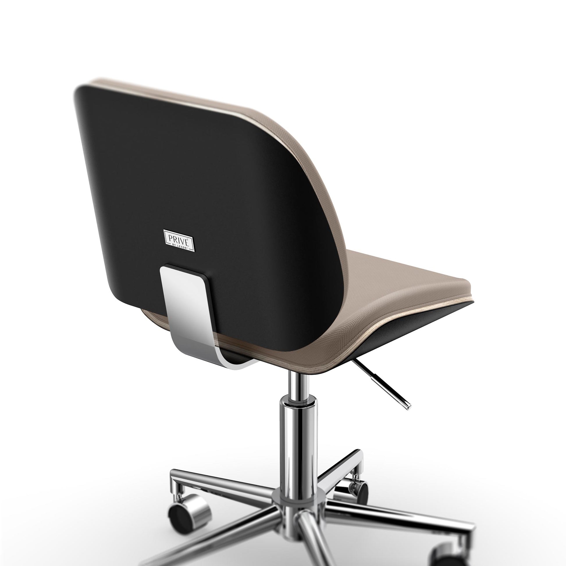 Claystone Lexor PRIVÉ Manicure Stool - back
