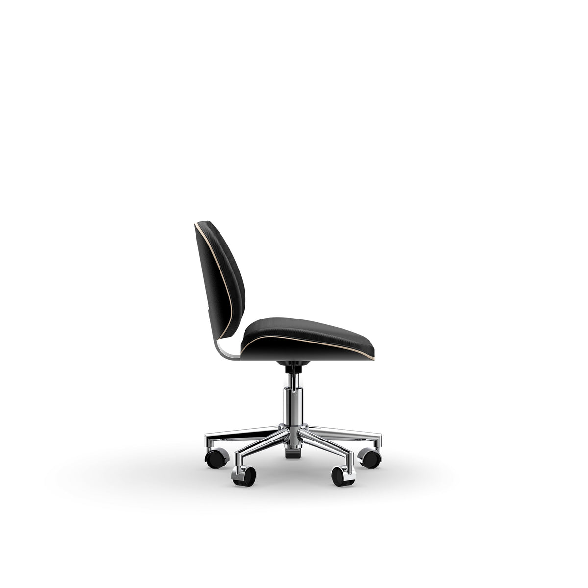 Noir - Lexor PRIVÉ Pedicure Stool side
