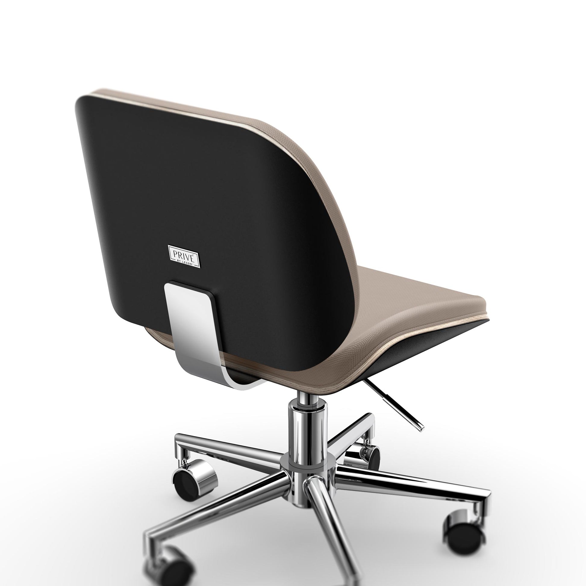 Claystone Lexor PRIVÉ Pedicure Stool - Back