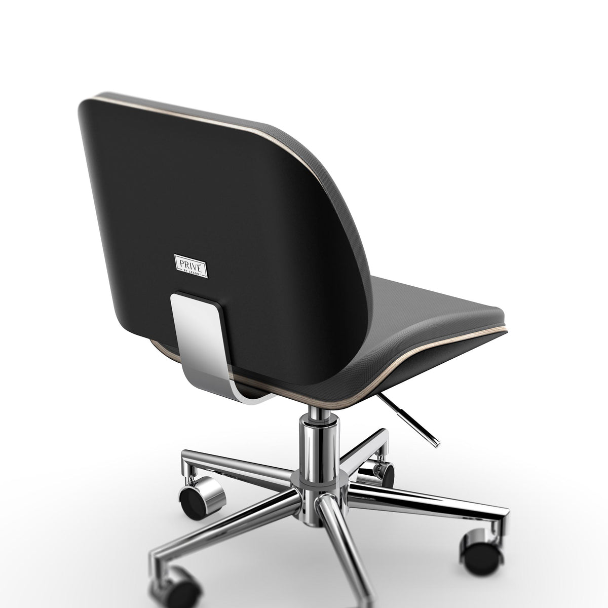 Graphite - Lexor PRIVÉ Pedicure Stool back