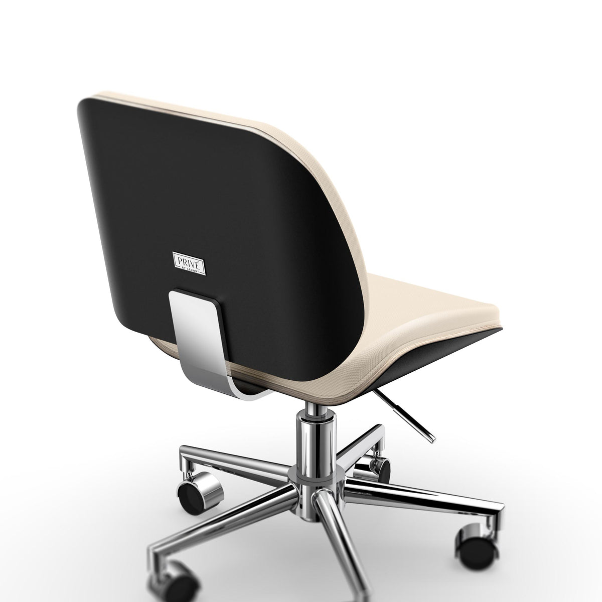 Ivory - Lexor PRIVÉ Pedicure Stool back
