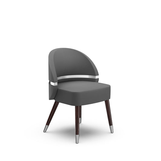 Graphite PRIVÉ Stationary Customer Chair