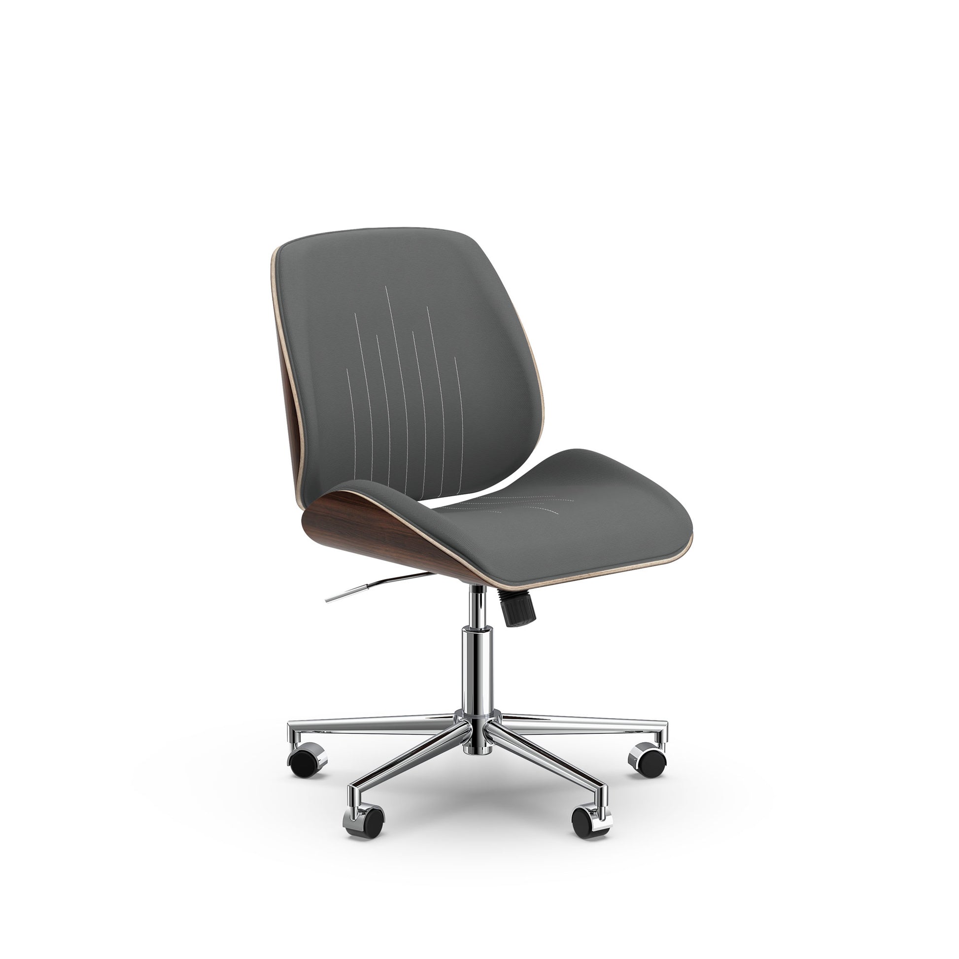 Graphite PRIVÉ Customer Chair, Front