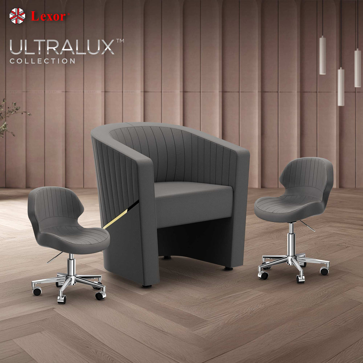 Graphite - Ultralux Lounge Chair Collection