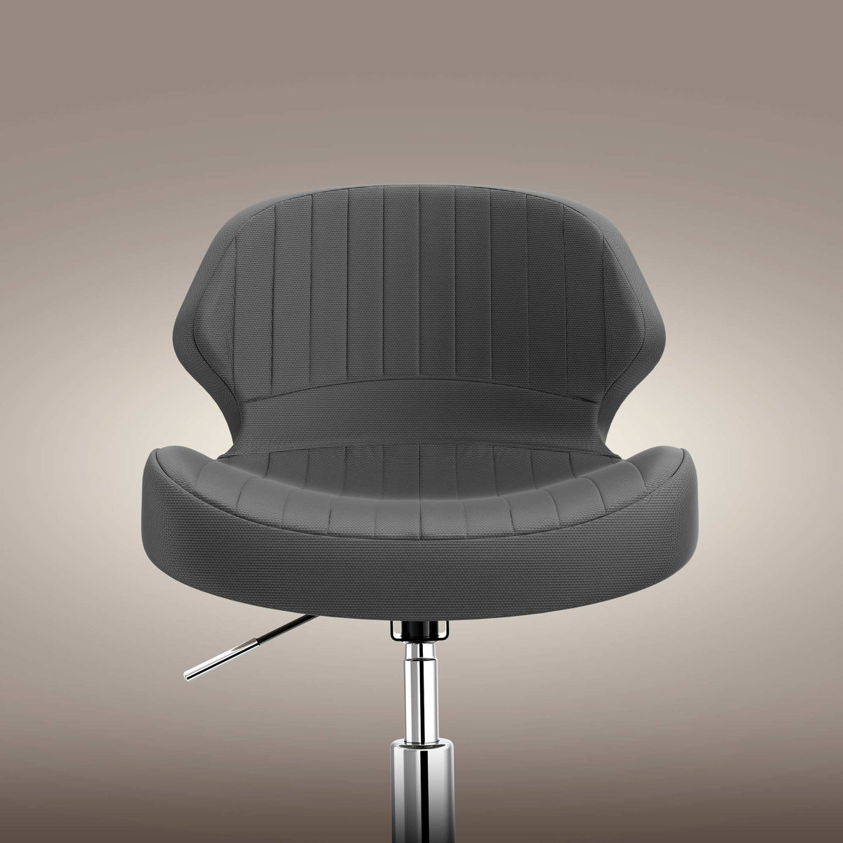 Graphite - Ultralux Stool front view