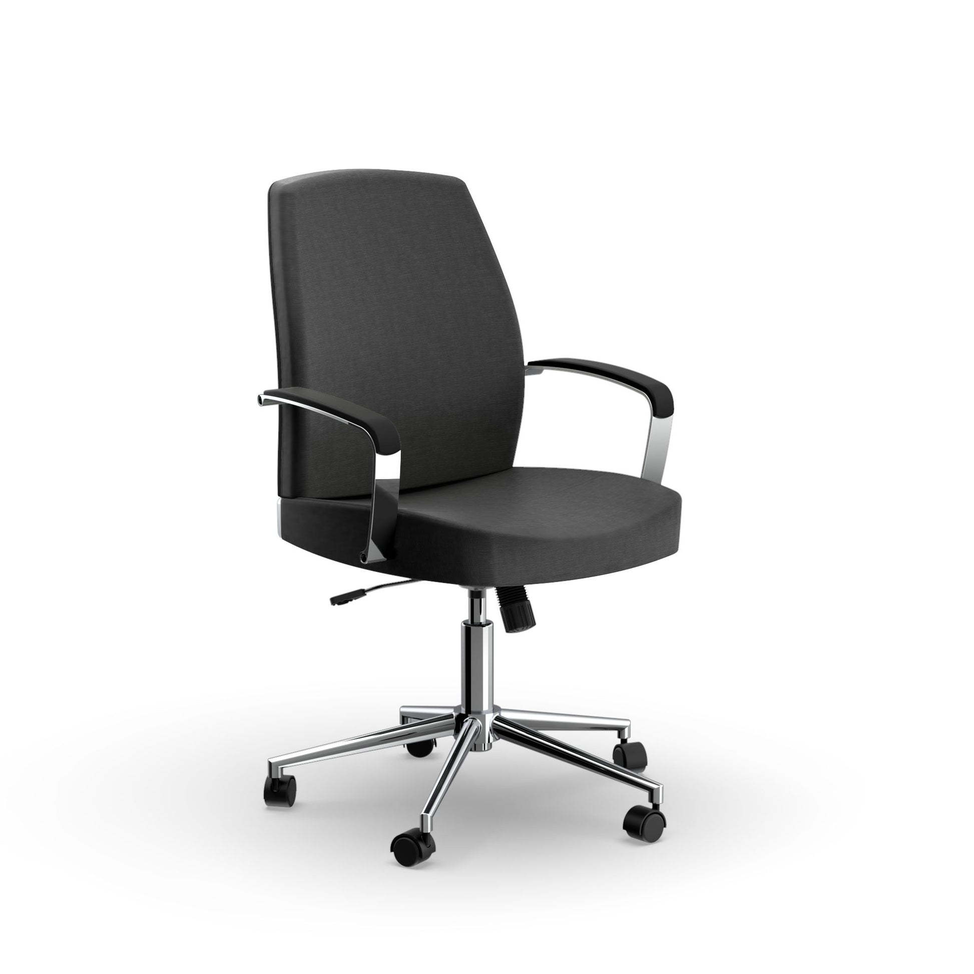 Noir Ultralux Customer Chair - Front