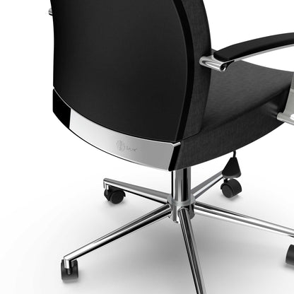 Noir Ultralux Customer Chair - Back