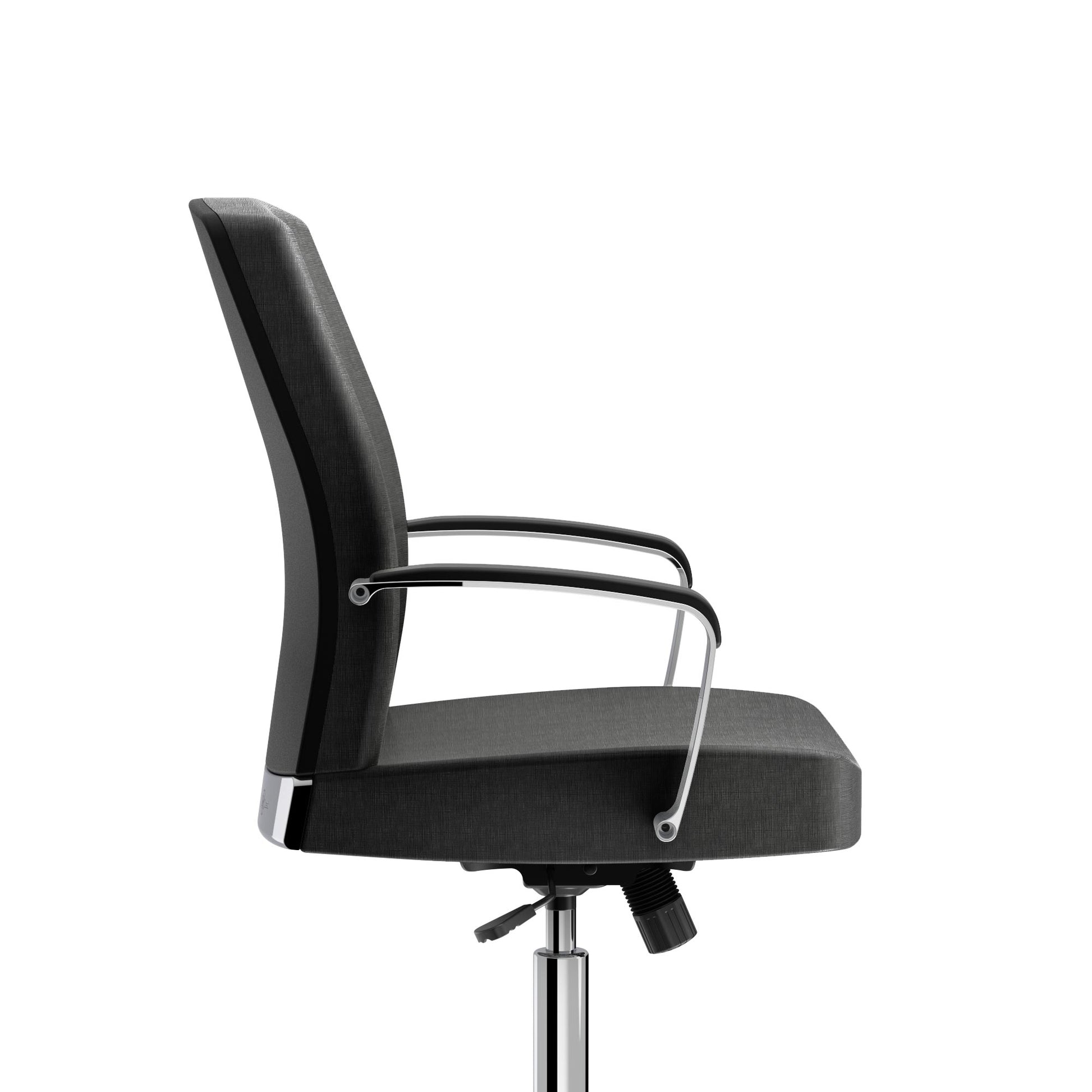 Noir Ultralux Customer Chair - Side