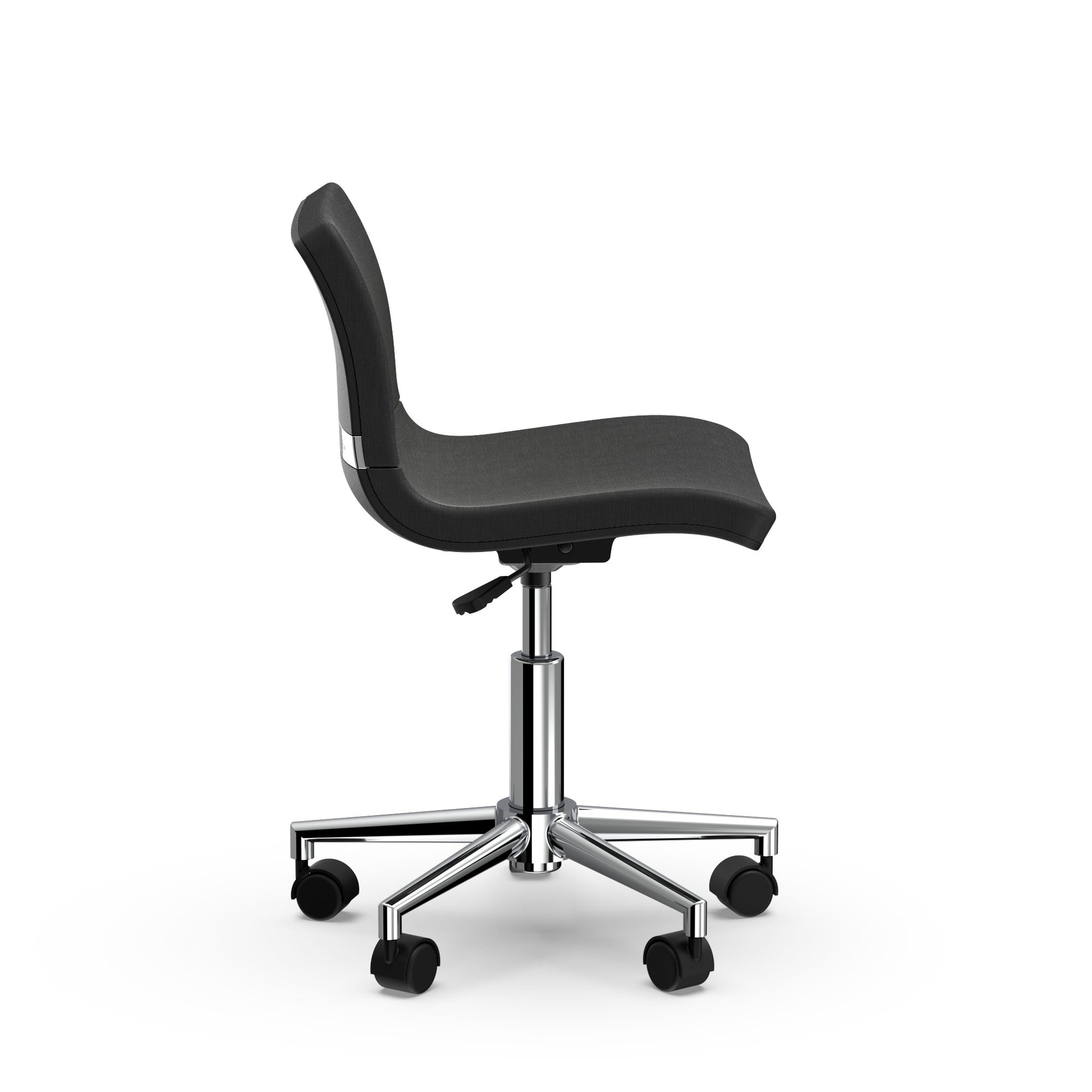 Noir Ultralux Mani-Stool - Side