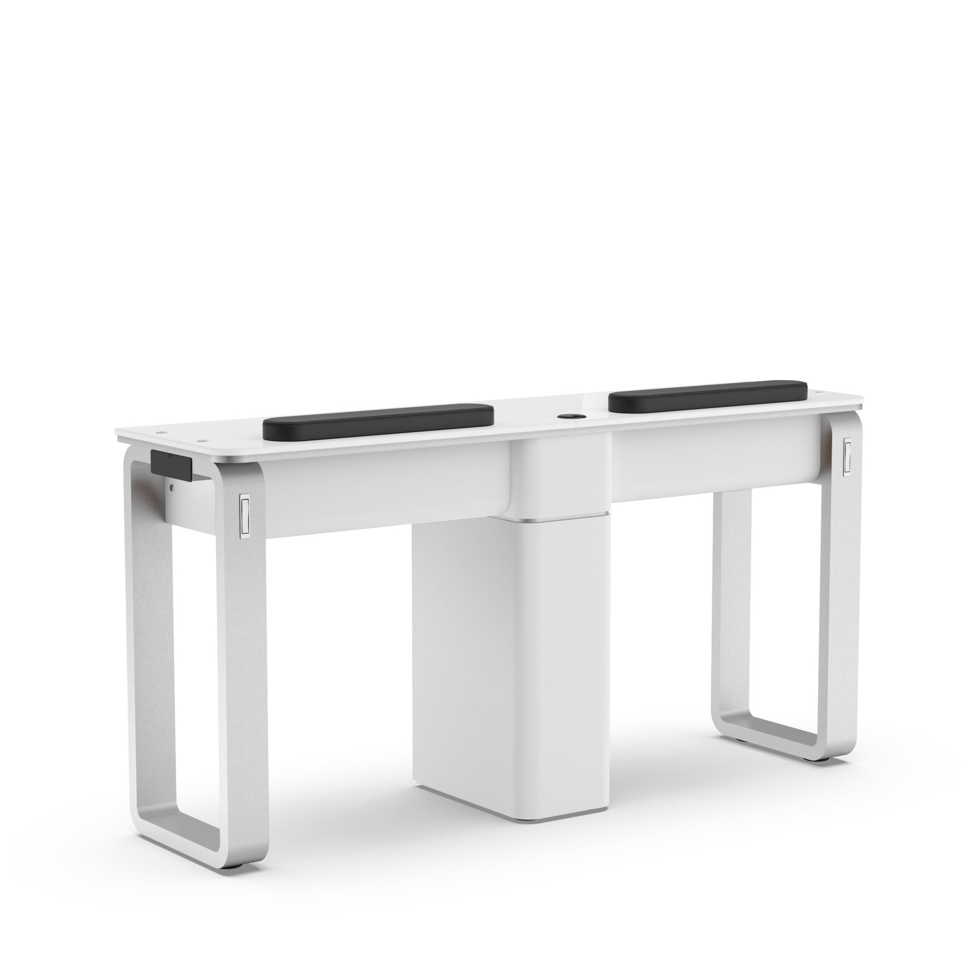 Lexor | VM312-DB_White Nails Table with vent, Front