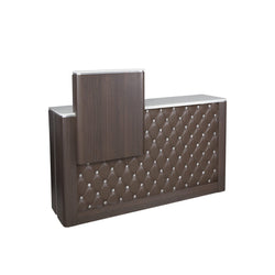 Accessibility Reception Desk - MODEN™. Dark Walnut