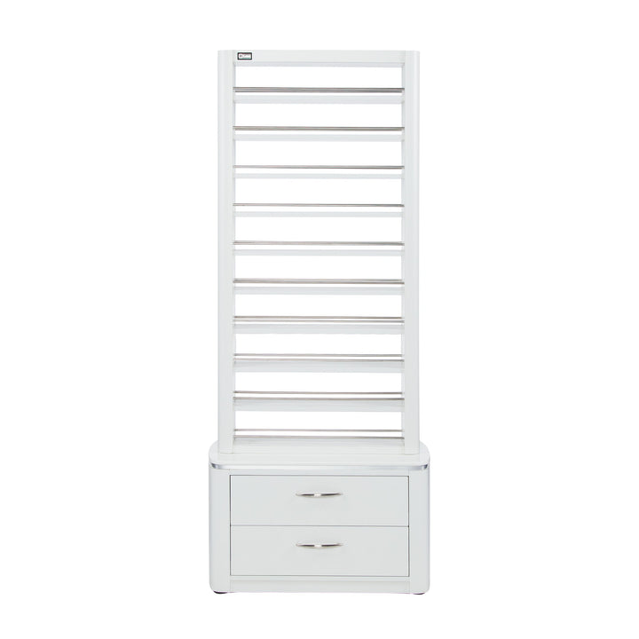 White Polish Rack with Storage - MODEN™