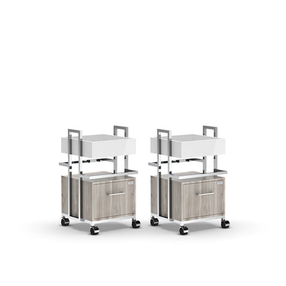 Hazel Set of 2 Lexor PRIVÉ Pedi-Cart