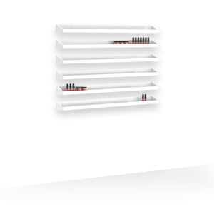 PRIVÉ Wall-Mount Polish Rack (Set of 6)
