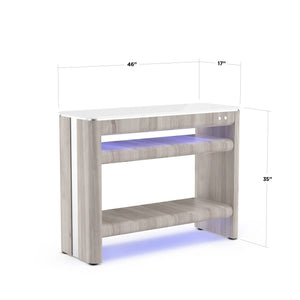 Hazel - Lexor MD711 MODEN UV Hands & Feet Station, with dimension
