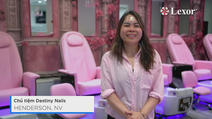 Chủ Tiệm Destiny Nails & Concept Hồng Ngọt Ngào Cùng Ghế PRIVÉ One