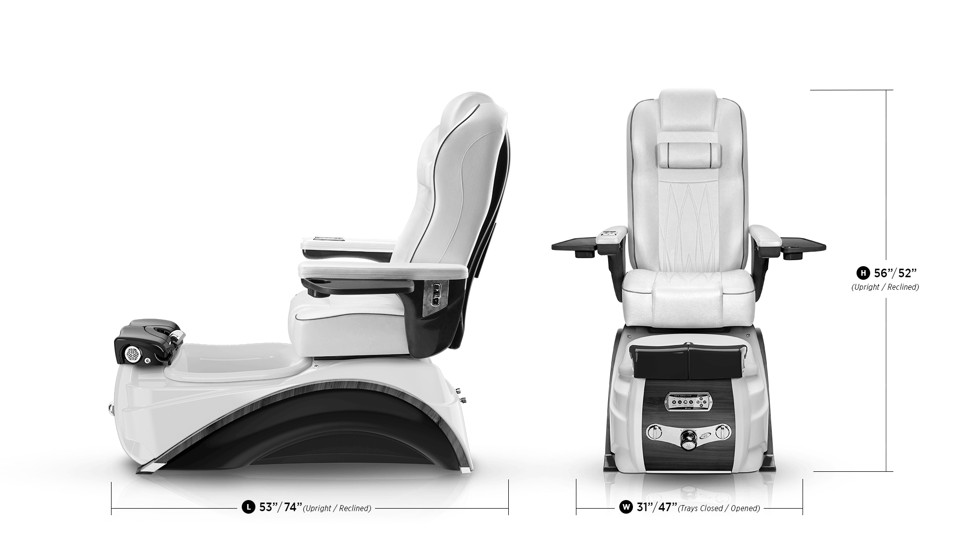 Elite Pedicure Chair Spec