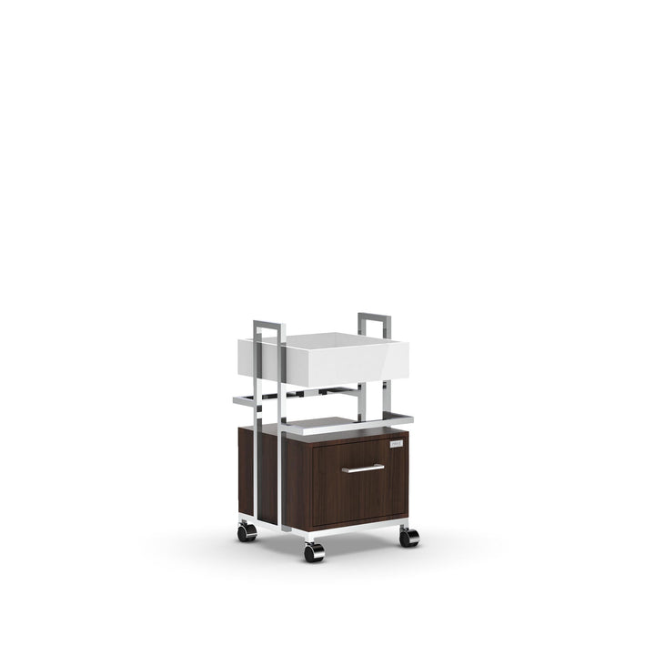 Dark Walnut PRIVÉ™ Pedi-Cart