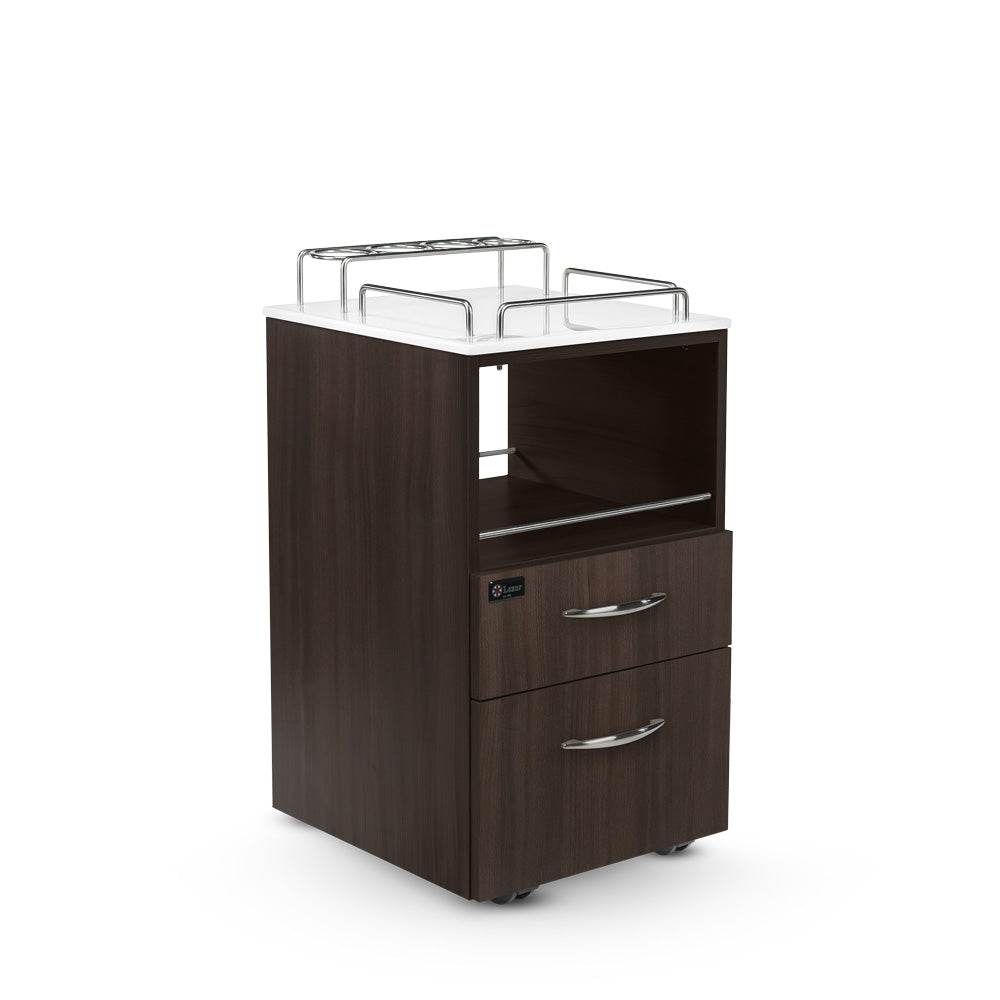 Dark Walnut Lexor MODEN Pedi-cart